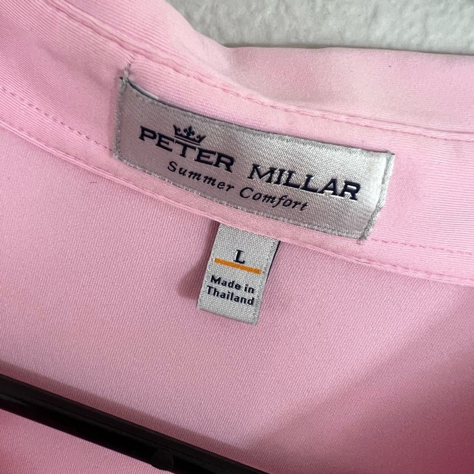 Peter Millar Lot of 2 Peter Millar Mens Summer Comfort Polo Shirt Size US L / EU 52-54 / 3 - 5 Thumbnail