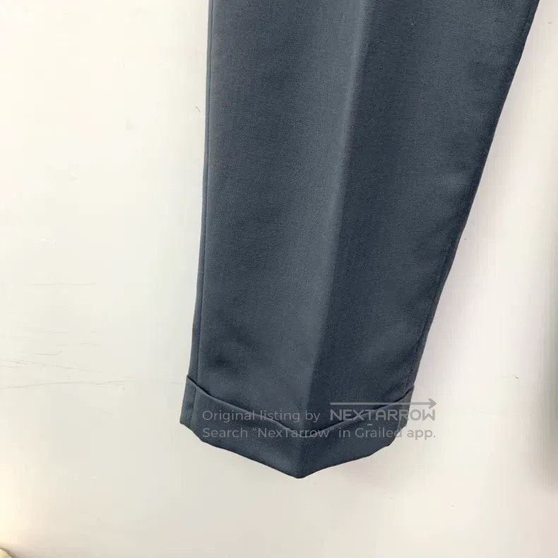 Maison Margiela Maison Margiela Blue-gray cotton drawstring casual trouser Size US 30 / EU 46 - 5 Thumbnail
