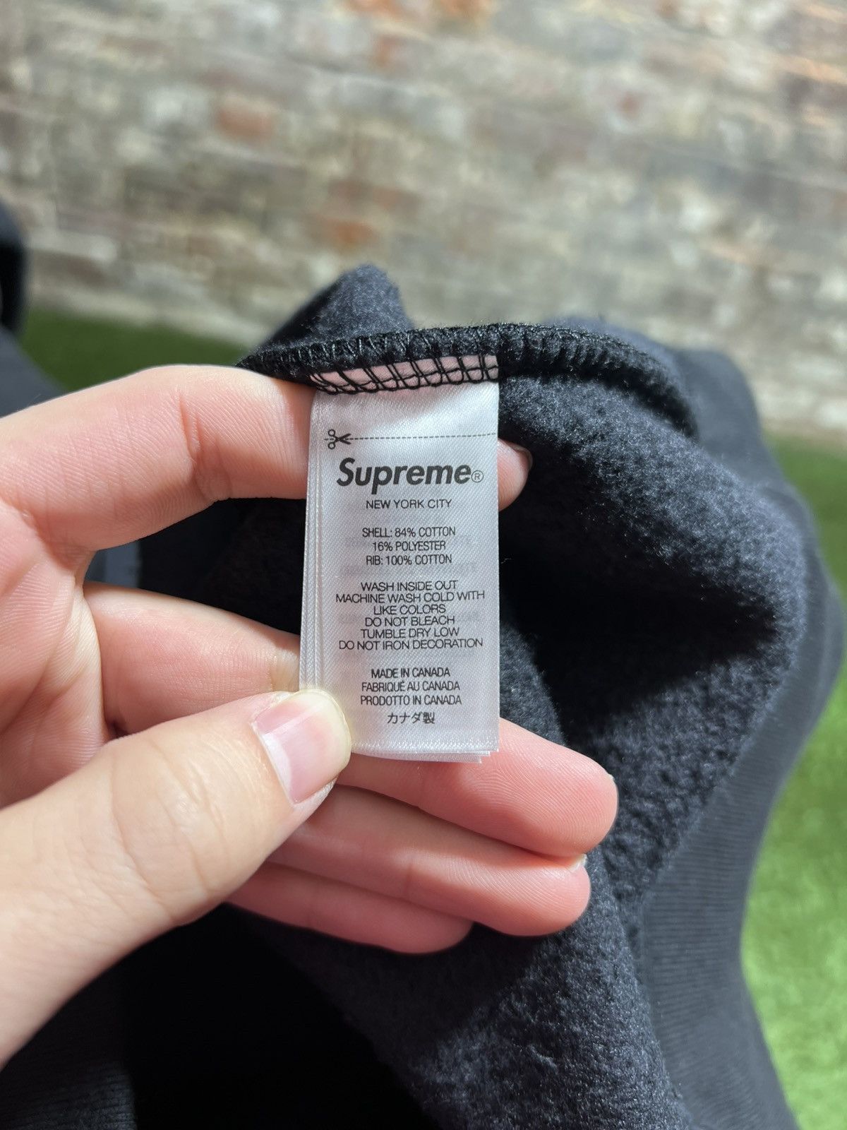 Antihero × Supreme Supreme Antihero Hoodie Black Sz. XL Size US XL / EU 56 / 4 - 5 Thumbnail