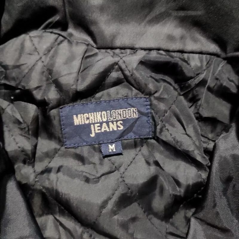 Japanese Brand × Michiko Koshino × Michiko Koshino London Michiko London Jeans Refletive Jacket Size US M / EU 48-50 / 2 - 4 Thumbnail