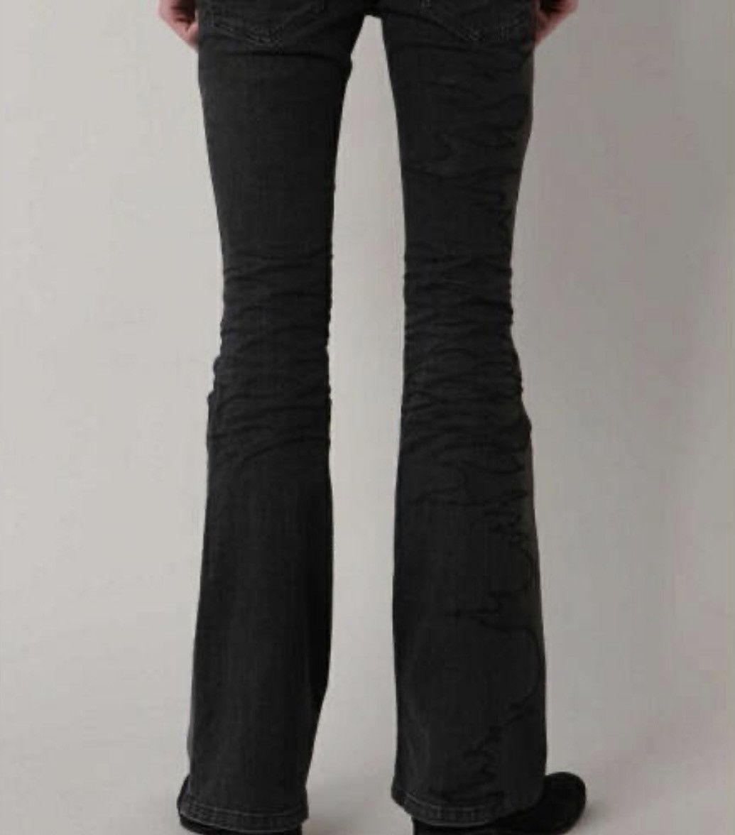 Tornado Mart Tornado Mart Fire Stitch Flare Jeans Size US 33 - 7 Thumbnail