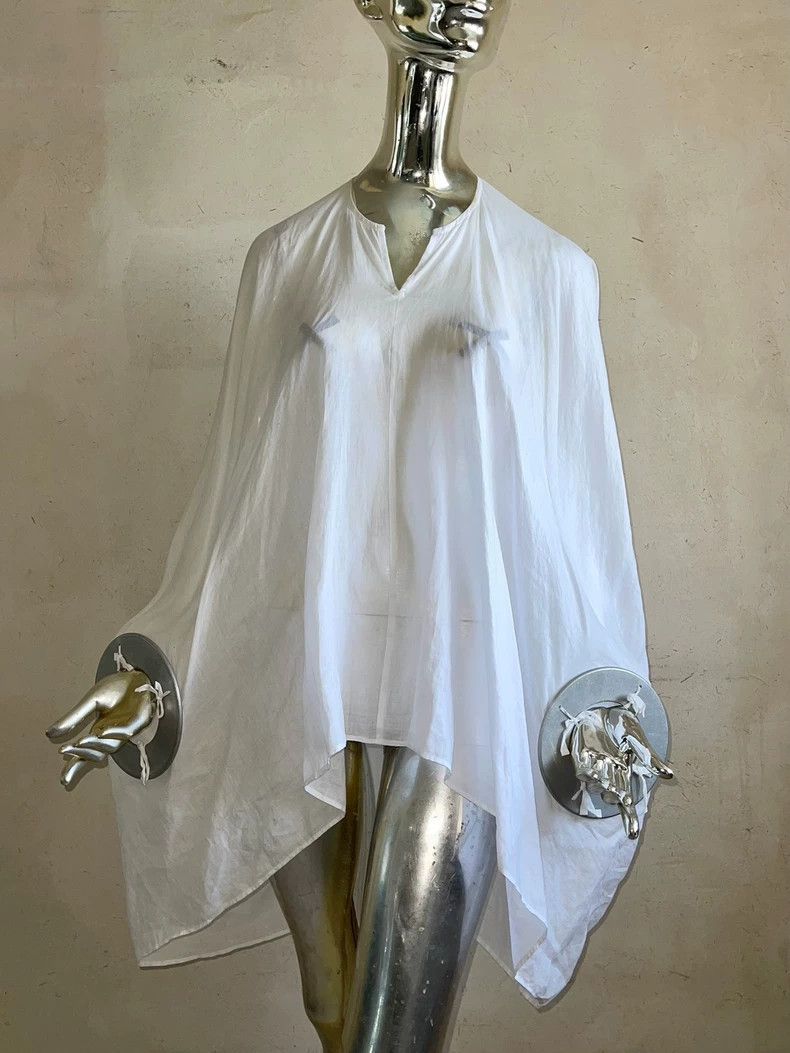 Comme Des Garcons Metal Hoop Blouse