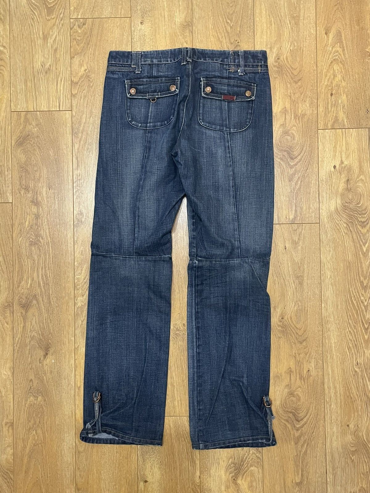 Marithe + Francois Girbaud × Vintage Marithe Francois Girbaud rare designer denim Italy Size US 29 - 2 Thumbnail