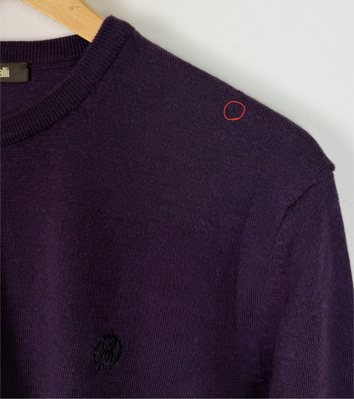 Roberto Cavalli Roberto Cavalli Sweater Jumper Men’s Size L Luxury Purple Size US L / EU 52-54 / 3 - 5 Thumbnail