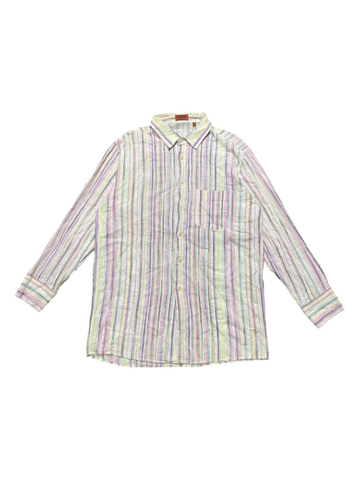 Designer × Missoni vintage shirt missoni distressed Size US L / EU 52-54 / 3 - 1 Thumbnail