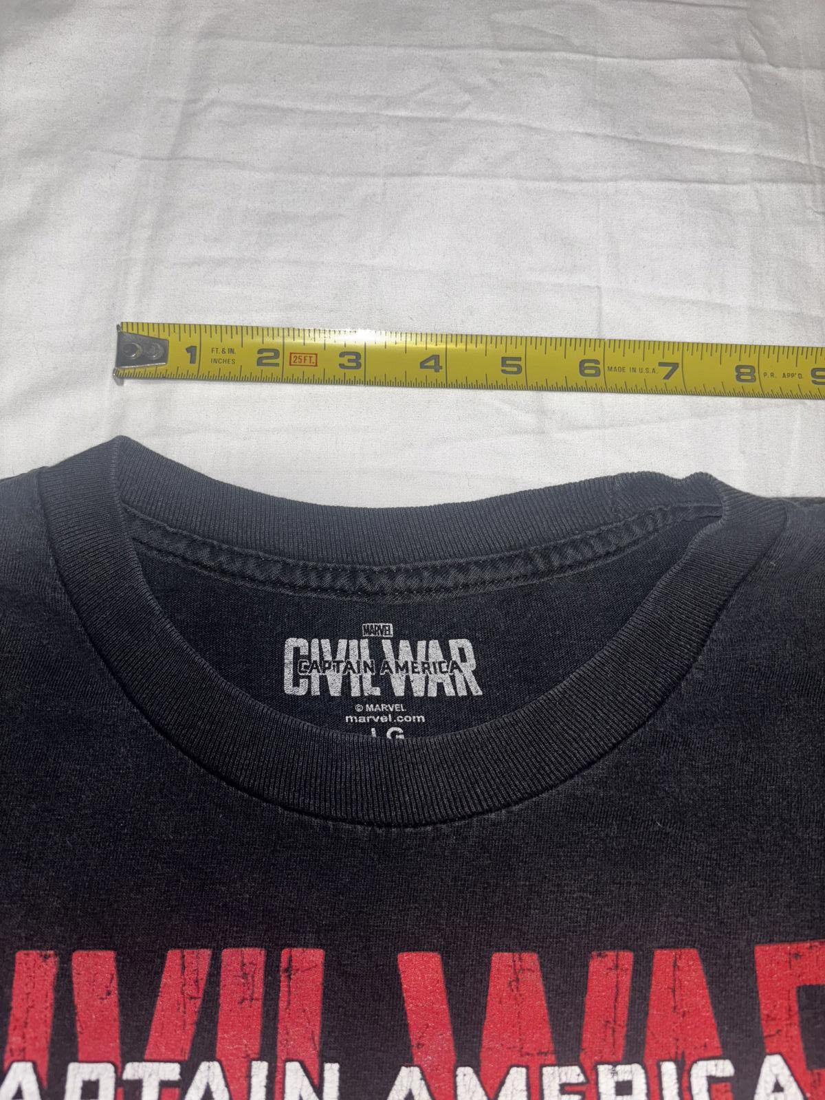 Marvel Comics Marvel Captain America Civil War Graphic T-Shirt - Large Size US L / EU 52-54 / 3 - 8 Thumbnail