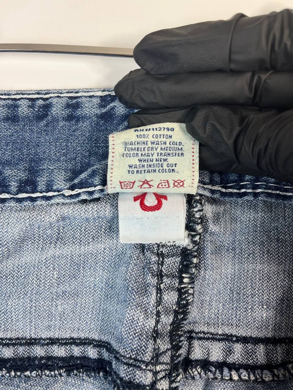 True Religion VINTAGE USA TRUE RELIGION SUPER JEANS STRAIGHT DENIM SIZE 36 Size US 36 / EU 52 - 6 Thumbnail