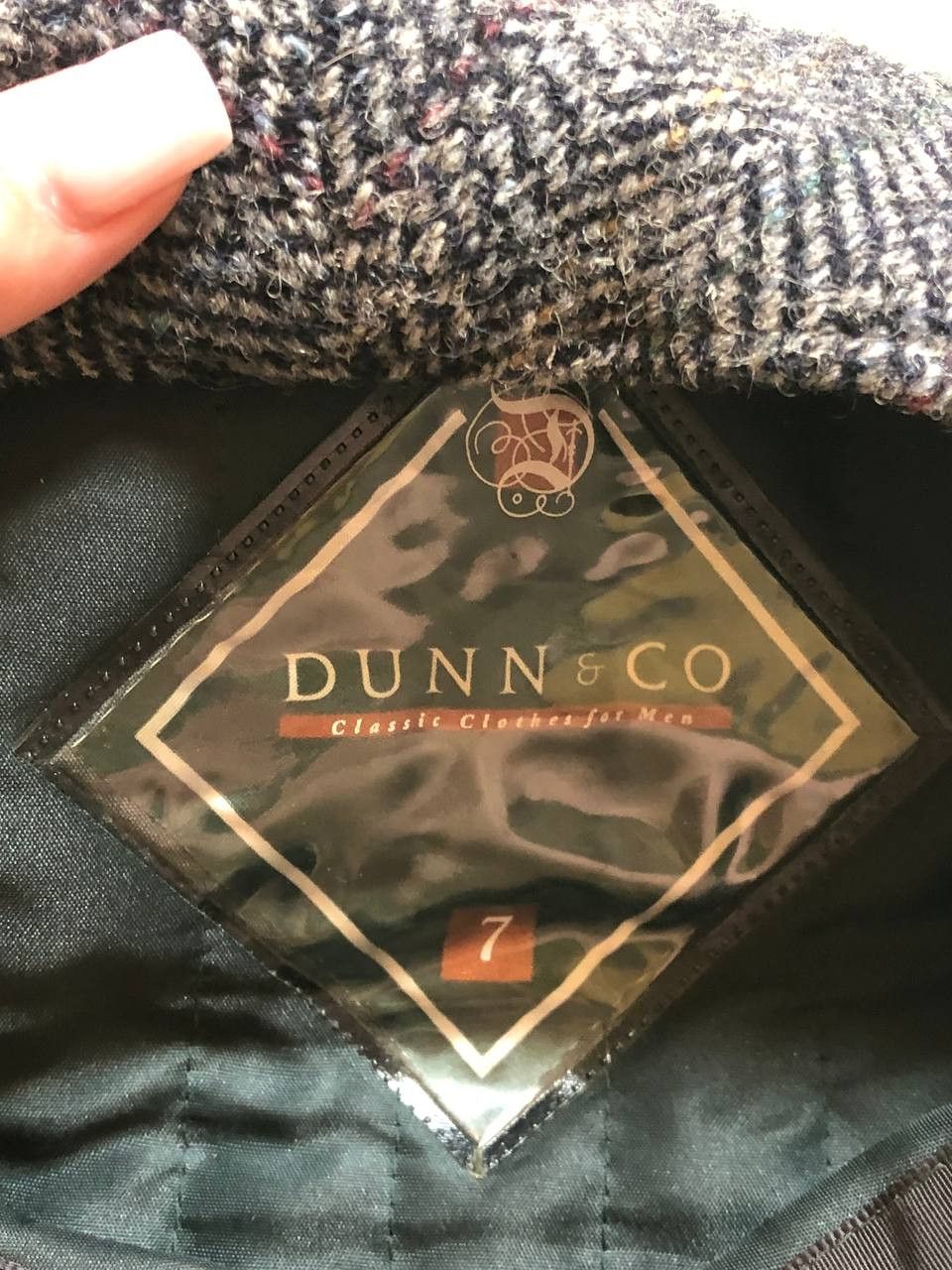 Harris Tweed Hats Vintage Harris Tweed Dunn & Co Cap Y2K streetwear Size ONE SIZE - 2 Thumbnail