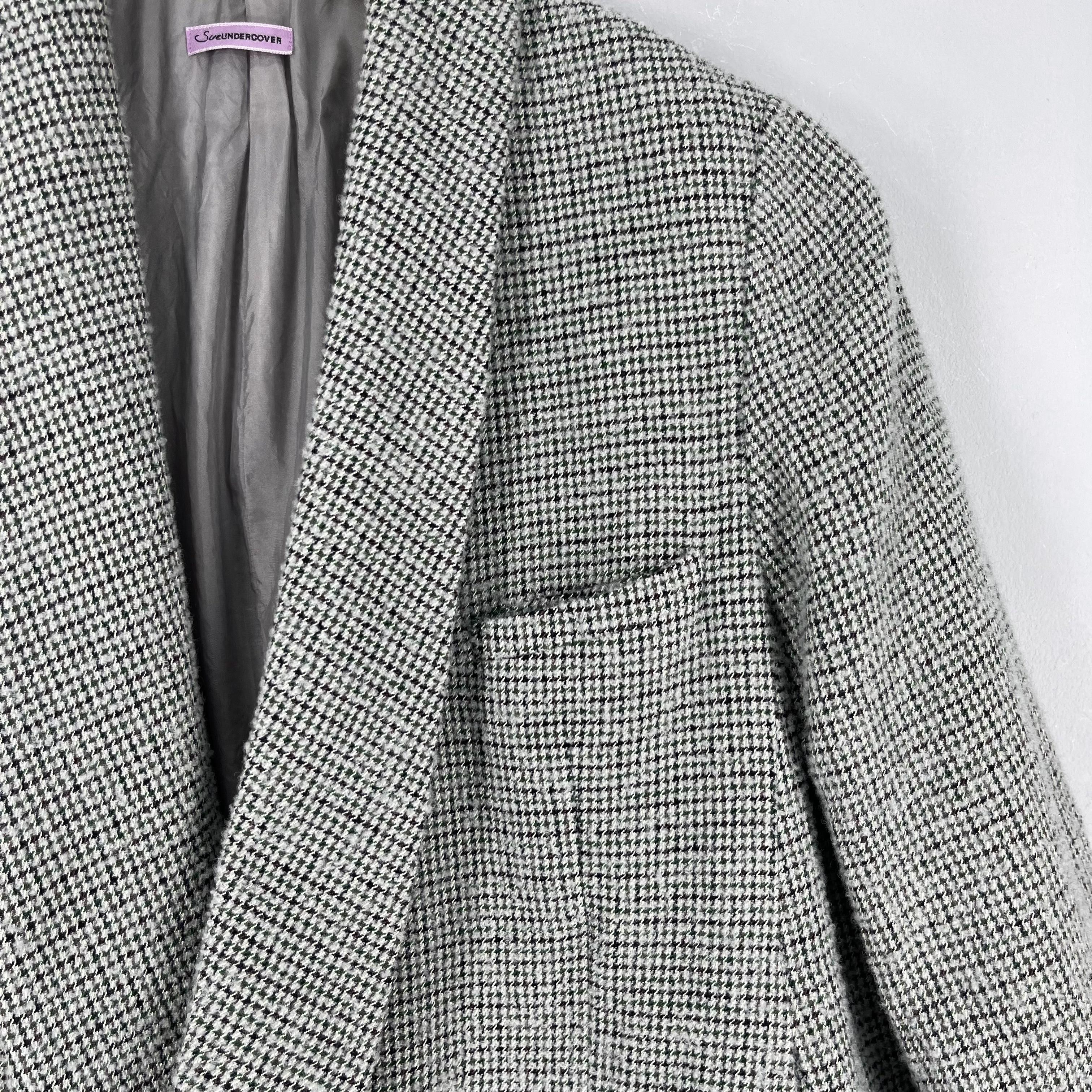 Undercover Vintage SUE UNDERCOVER Double Breasted Blazer Wool Jacket Size M / US 6-8 / IT 42-44 - 2 Thumbnail