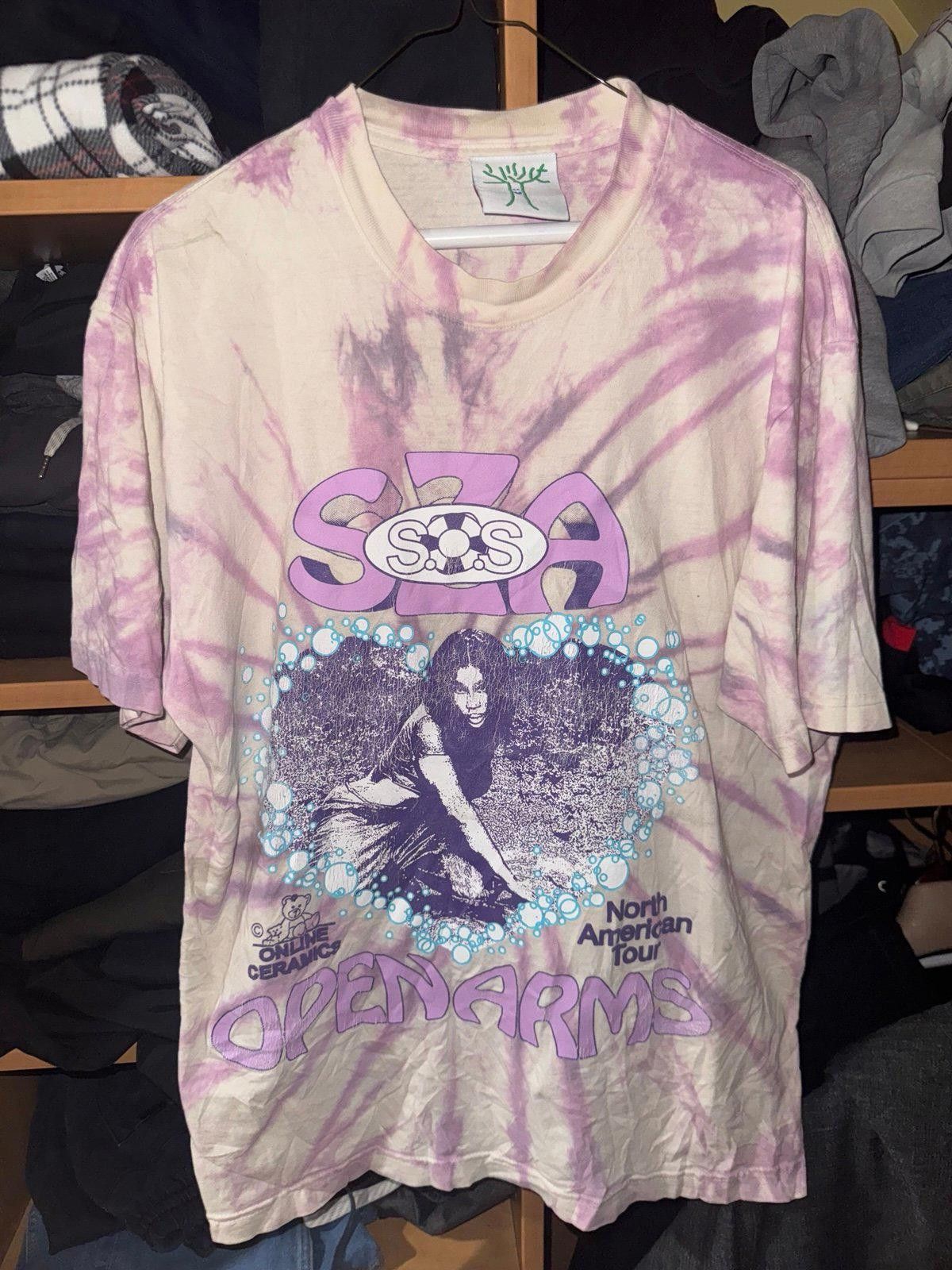 Designer SZA Open Arms Tour Online Ceramics Tie-Dye Rare Sz M Size US M / EU 48-50 / 2 - 2 Thumbnail