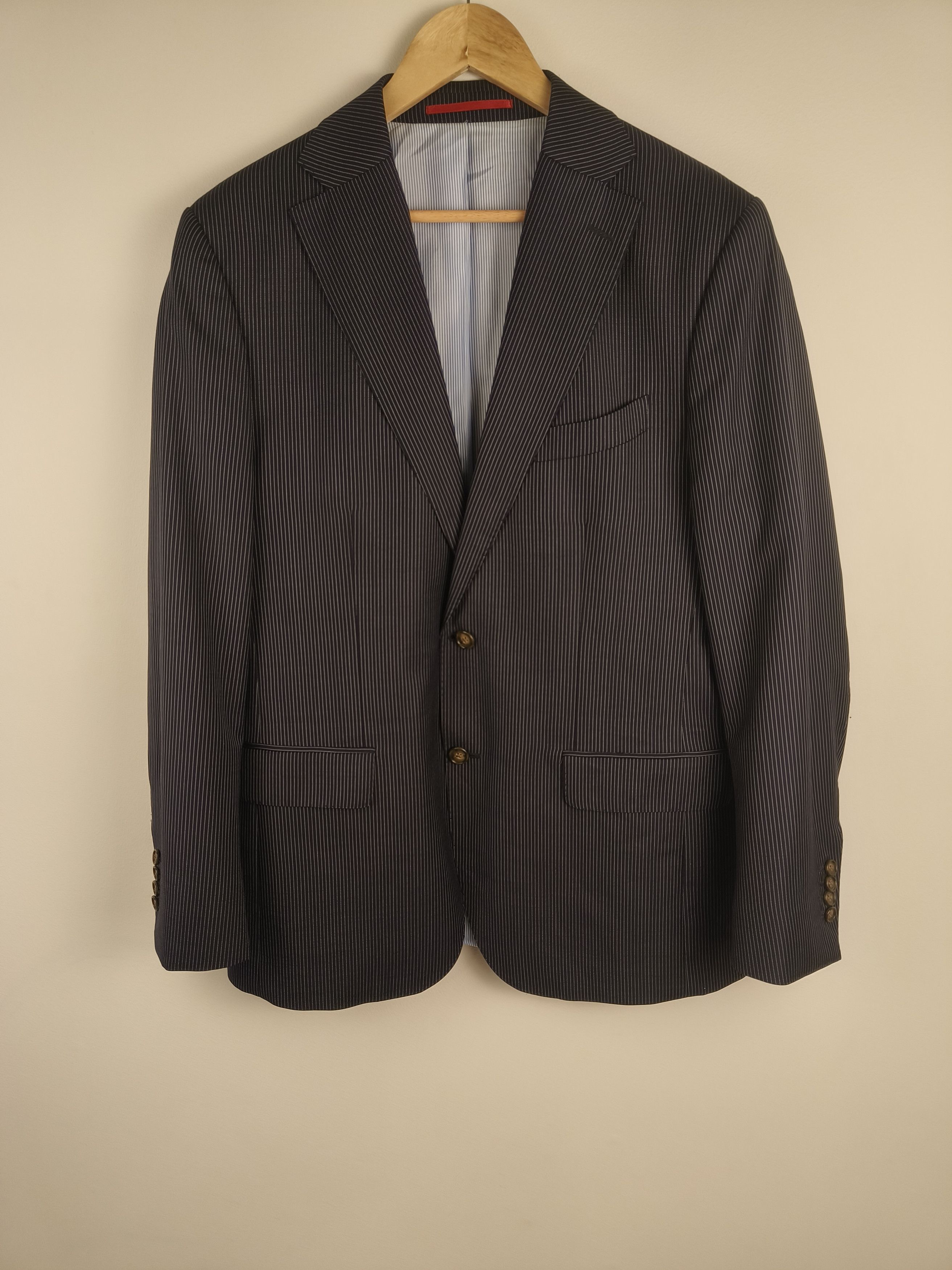 Suitsupply Suitsupply Sevilha 52 Pure wool 110 Blazer Suit Size 42R - 1 Thumbnail