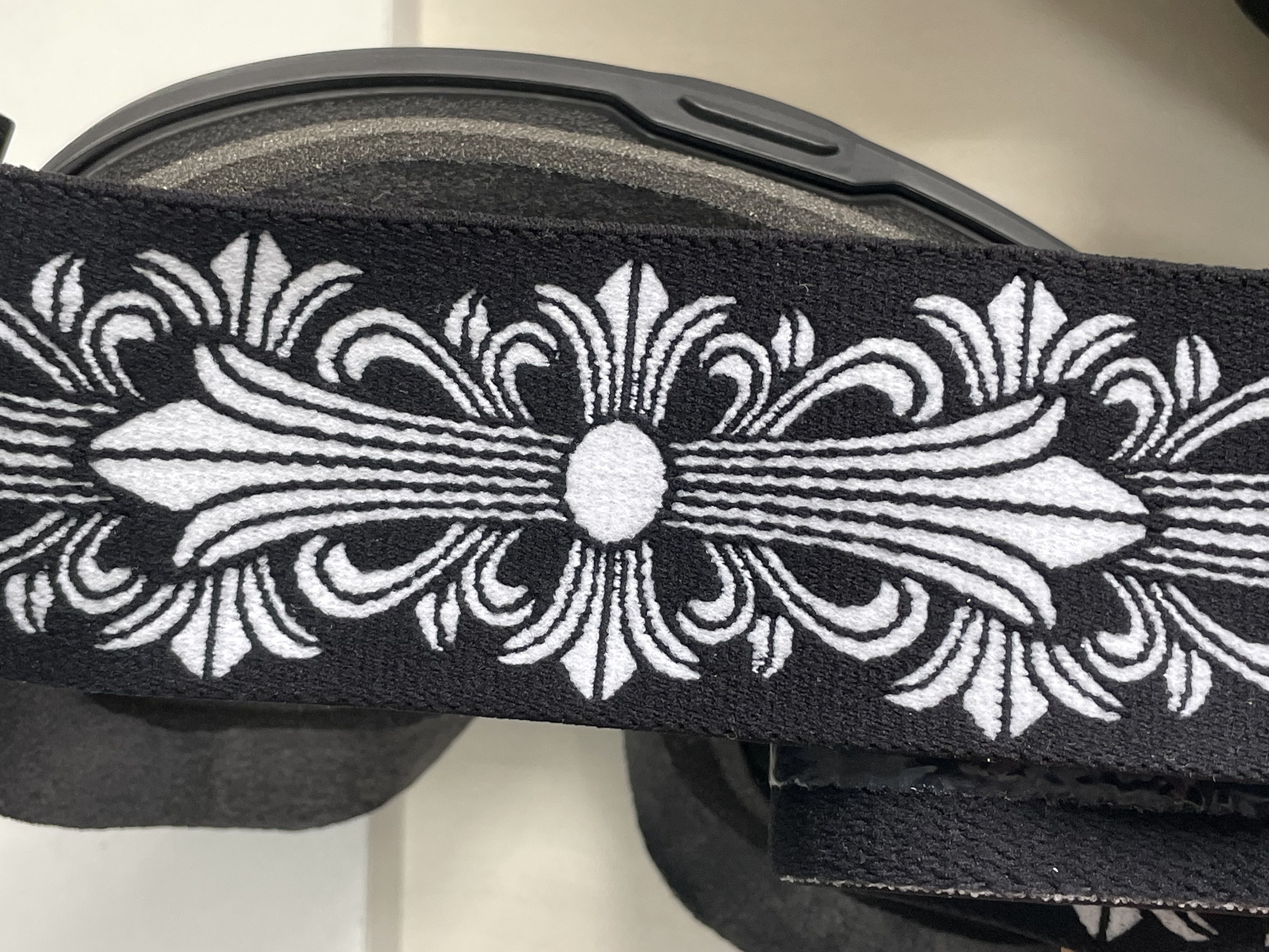 Chrome Hearts Chrome Hearts SILVER MORNING Black Ski Goggles Size ONE SIZE - 10 Thumbnail