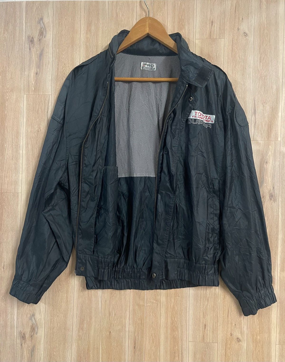 Japanese Brand × Vintage Vintage Toyota Jacket Supra by Team Tom’s TRD JDM L Size US L / EU 52-54 / 3 - 6 Thumbnail