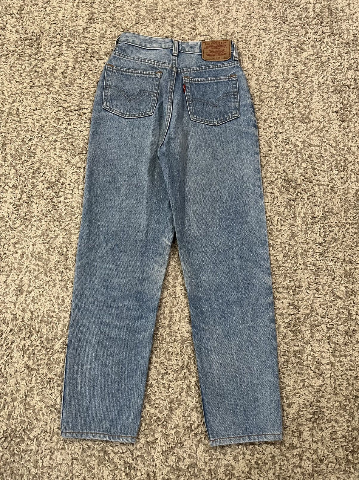 Levi's 🔥 VINTAGE 1990 LEVI’S W626 BLUE JAPAN DENIM Size 23" - 1 Thumbnail