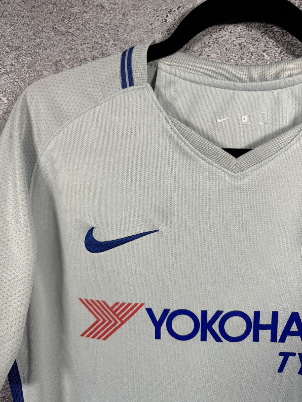 Chelsea Soccer Vintage Chelsea 2017/18 Away Nike Jersey Blokcore Small Size US S / EU 44-46 / 1 - 6 Thumbnail