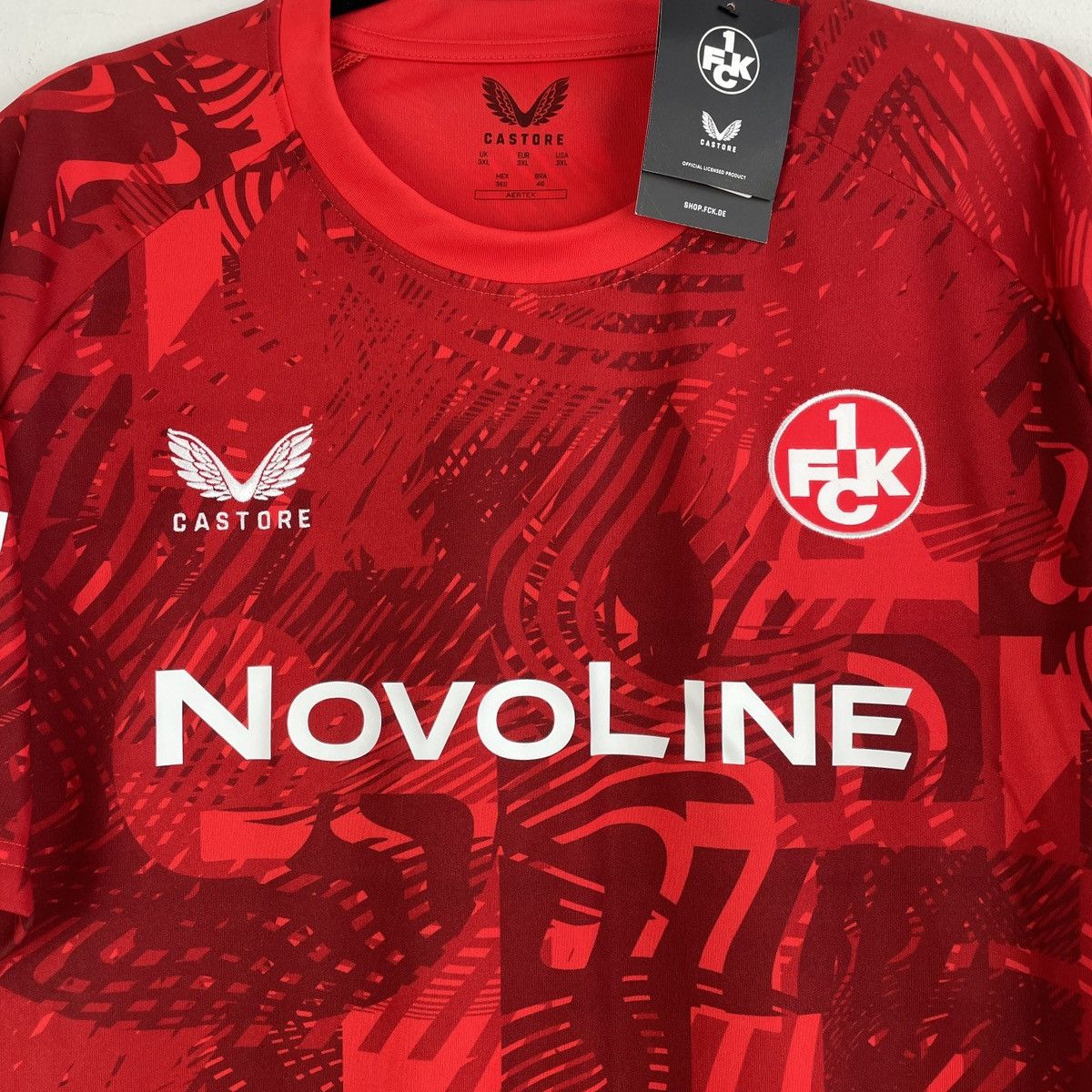 Castore 1. FC Kaiserslautern Home Jersey Shirt 2024/2025 size 3XL Size US XXL / EU 58 / 5 - 2 Thumbnail
