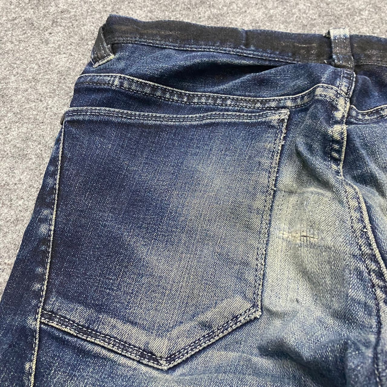 Black Barrett 💥Vintage Black Barrett by Neil Barrett Skinny Denim Size US 29 - 15 Thumbnail