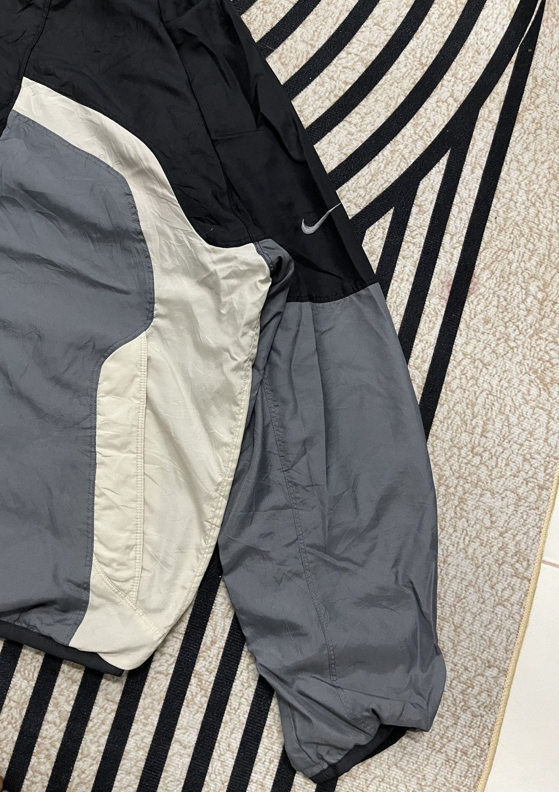 Nike × Vintage 2000s NIKE REVERSIBLE NYLON/FLEECE HOODIE ZIPPER JACKET Size US M / EU 48-50 / 2 - 6 Thumbnail