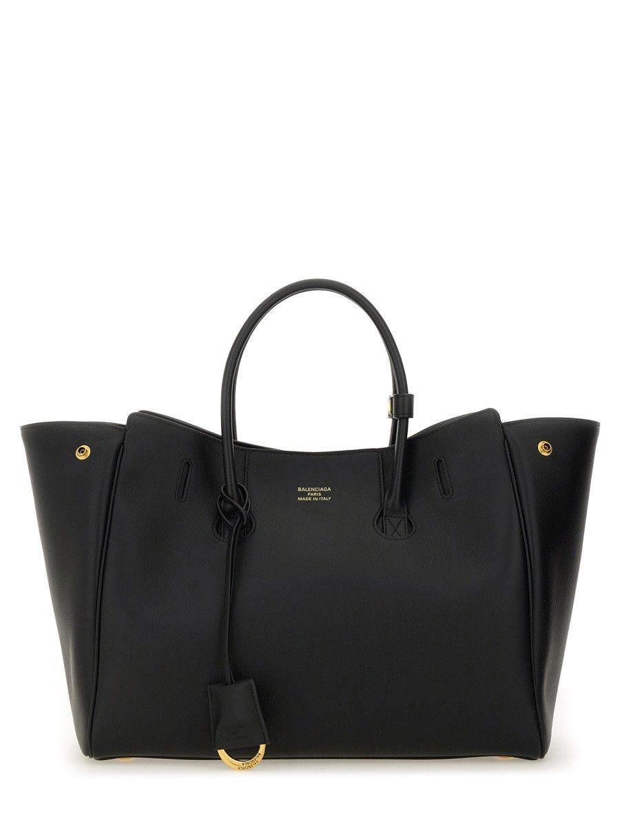 Balenciaga BALENCIAGA "CARRY ALL HAMPTON" BAG - BLACK Size ONE SIZE - 1 Thumbnail