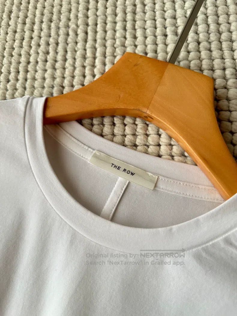 The Row The Row White Long Sleeve T-shirt Size S / US 4 / IT 40 - 5 Thumbnail