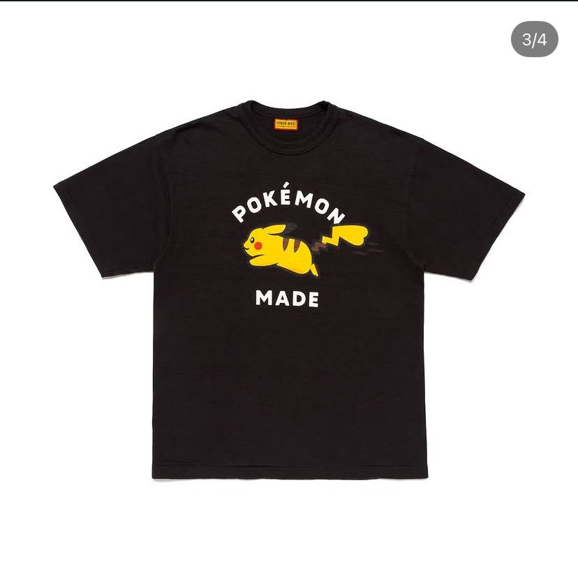 Human Made Human Made x Pokemon Pikachu T shirt size L Size US L / EU 52-54 / 3 - 2 Thumbnail