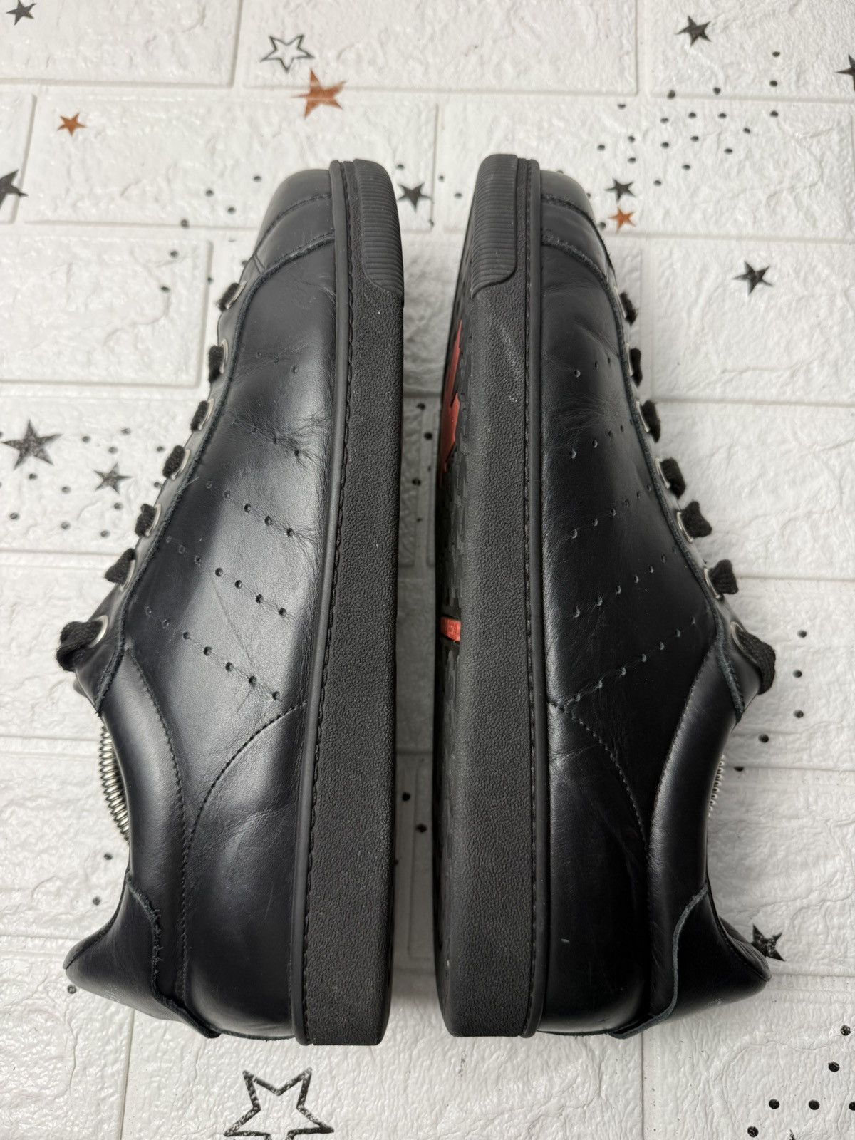 Dsquared2 Dsquared2 Santa Monica US11 UK10 EUR45 Black Leather Size US 11 / EU 44 - 6 Thumbnail