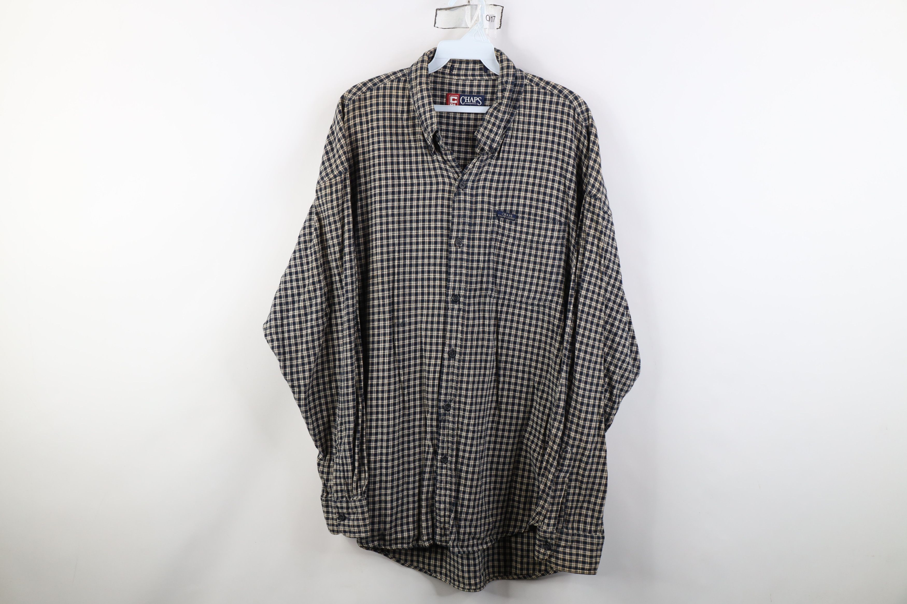 Polo Ralph Lauren Vintage 90s Chaps Ralph Lauren Flannel Button Down Shirt Size US XL / EU 56 / 4 - 1 Thumbnail