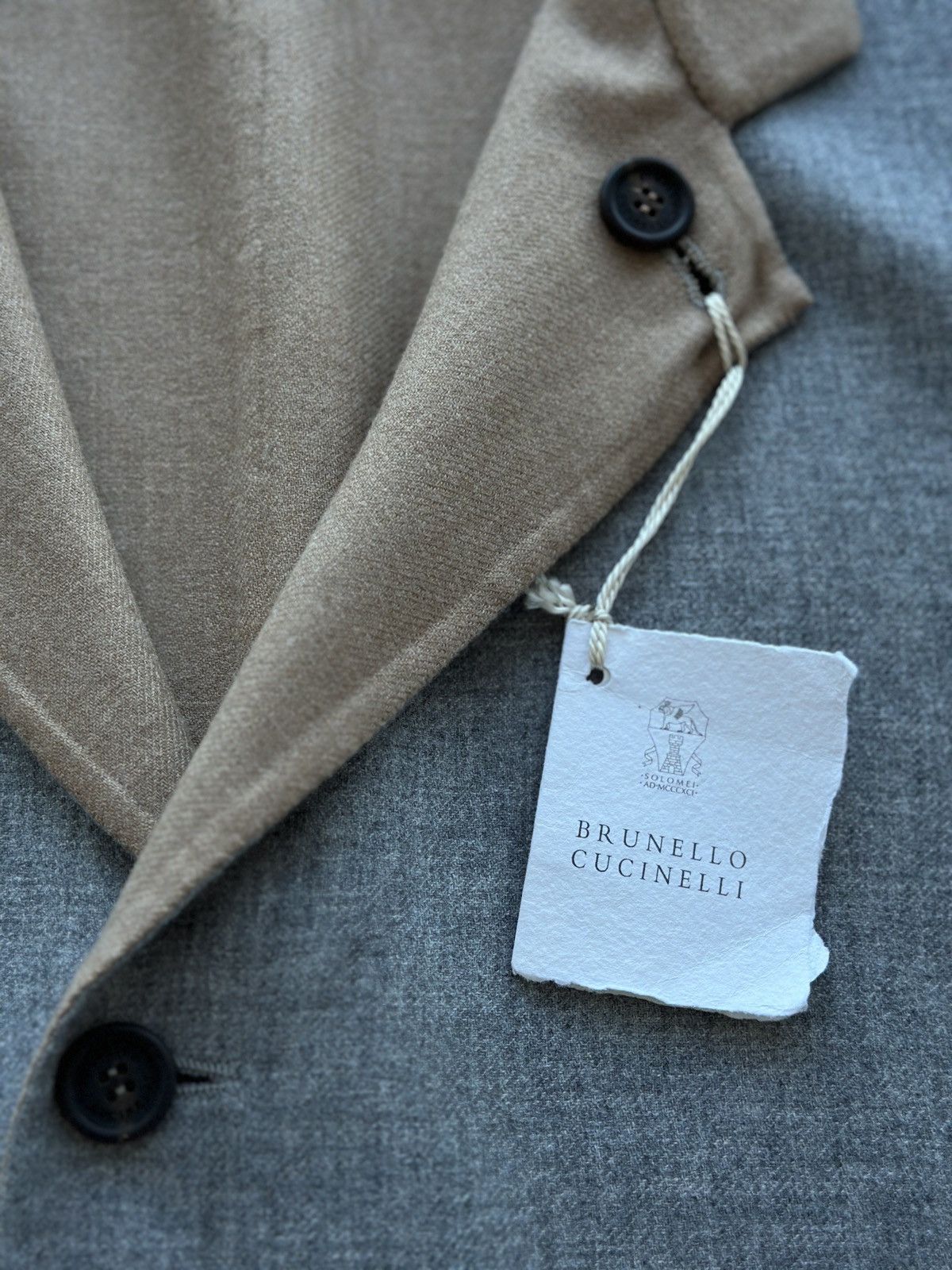 Brunello Cucinelli NWT RPR $5k Brunello Cucinelli Cashmere Reversible Jacket Size US M / EU 48-50 / 2 - 12 Thumbnail