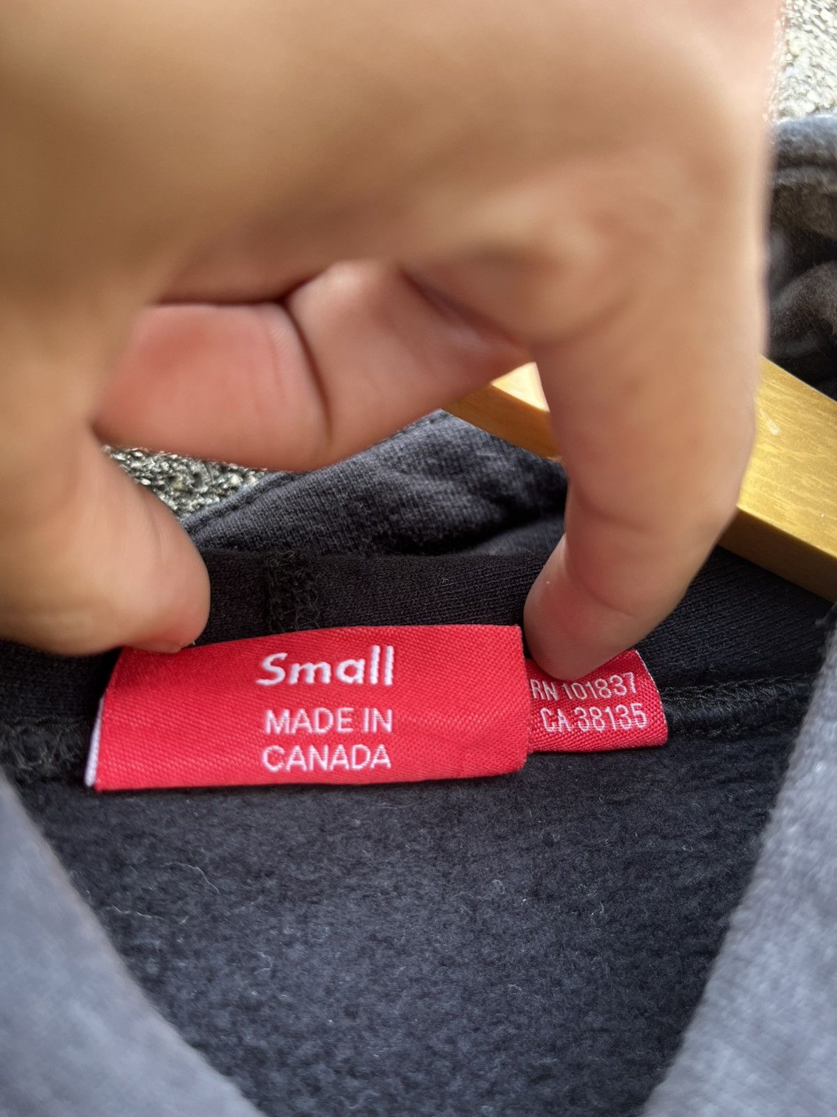Supreme Supreme S Logo Hooded Sweatshirt Black Small Size US S / EU 44-46 / 1 - 6 Thumbnail