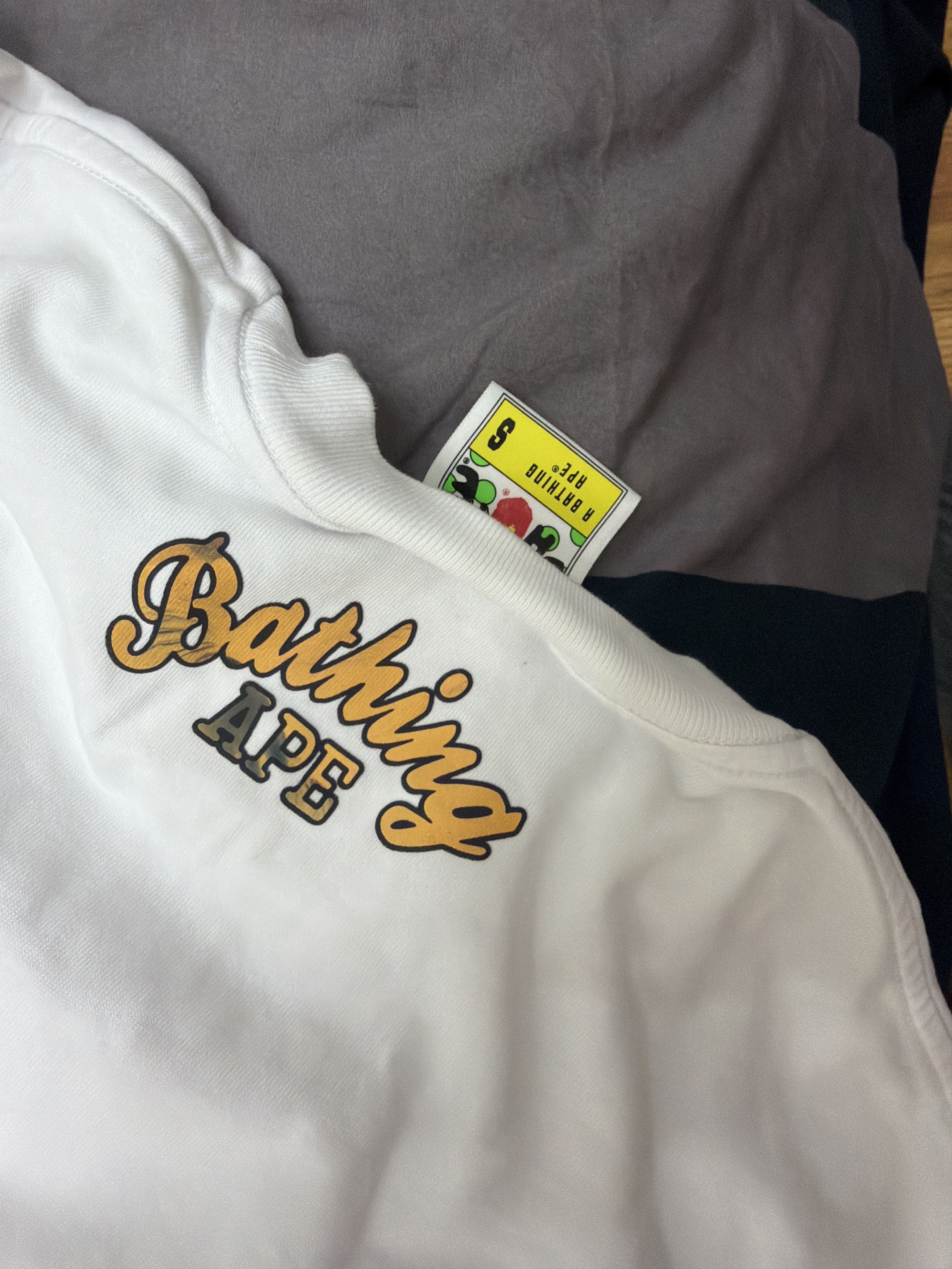 Bape Bape mona lisa shirt size small Size US S / EU 44-46 / 1 - 6 Thumbnail