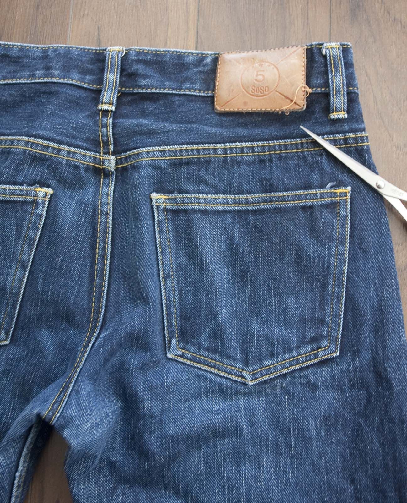 SoSo Soso Custom Made Jeans Selvedge Size 32x26 Size US 32 / EU 48 - 5 Thumbnail