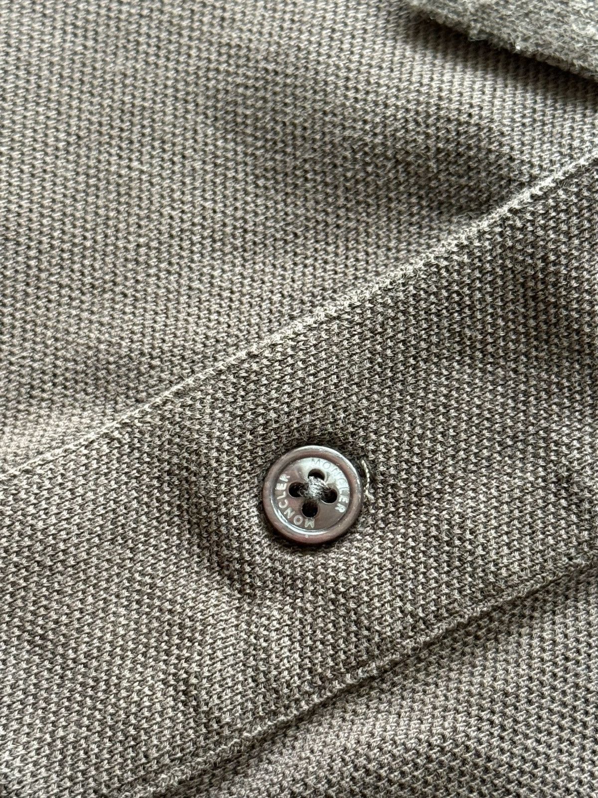 Moncler Moncler Maglia Polo Manica Corta Polo Tshirt Size US L / EU 52-54 / 3 - 5 Thumbnail