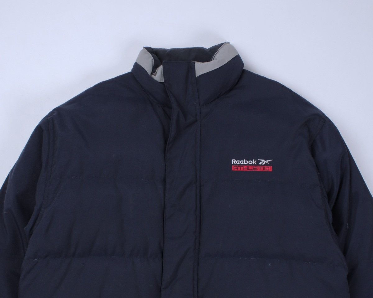 Reebok × Vintage REEBOK Athletic Dept Vintage Puffer Down Oversized Jacket Size US S / EU 44-46 / 1 - 4 Thumbnail