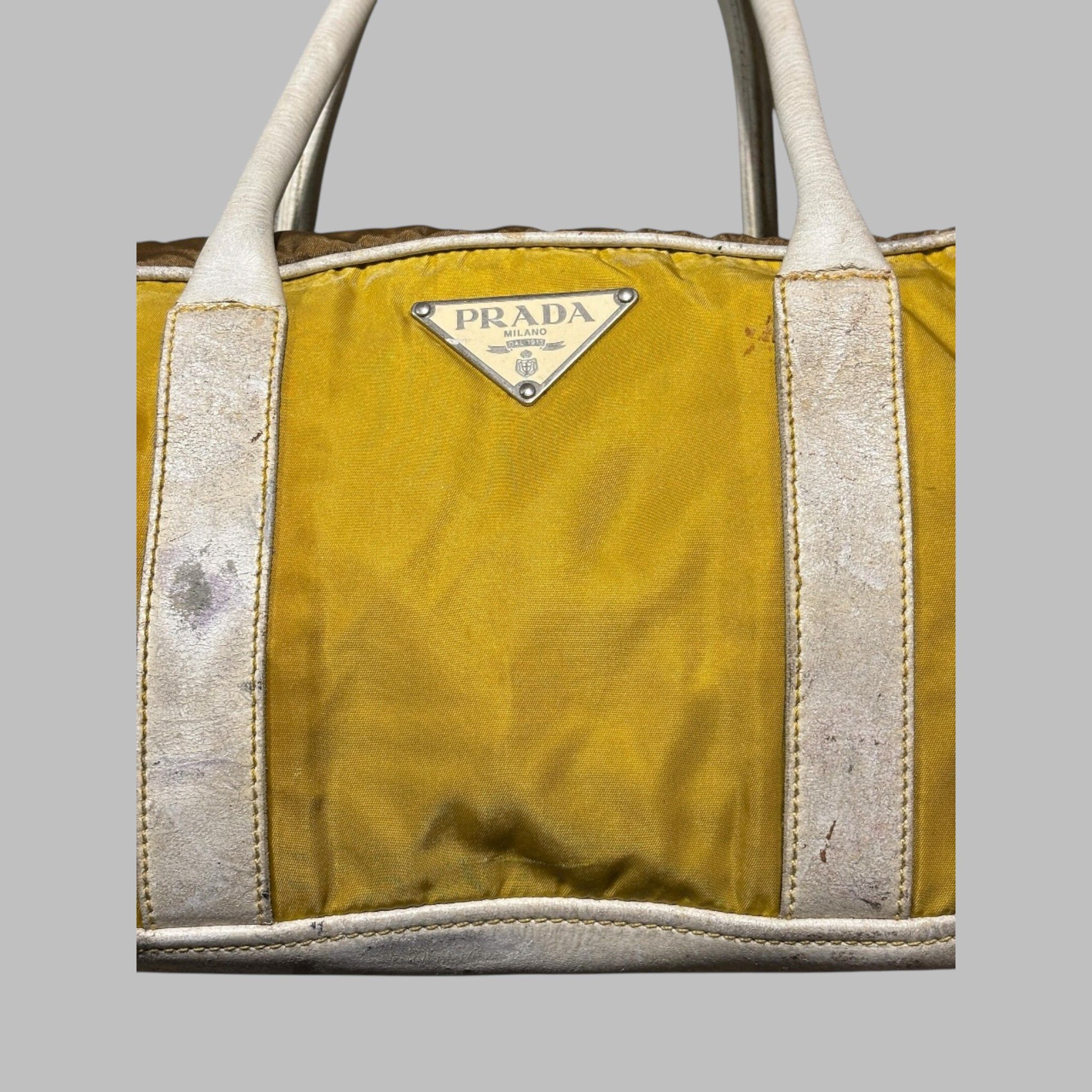 Prada × Vintage Vintage Prada MIlano Tessuto Nylon Hydra Bag Made In Italy Size ONE SIZE - 8 Thumbnail