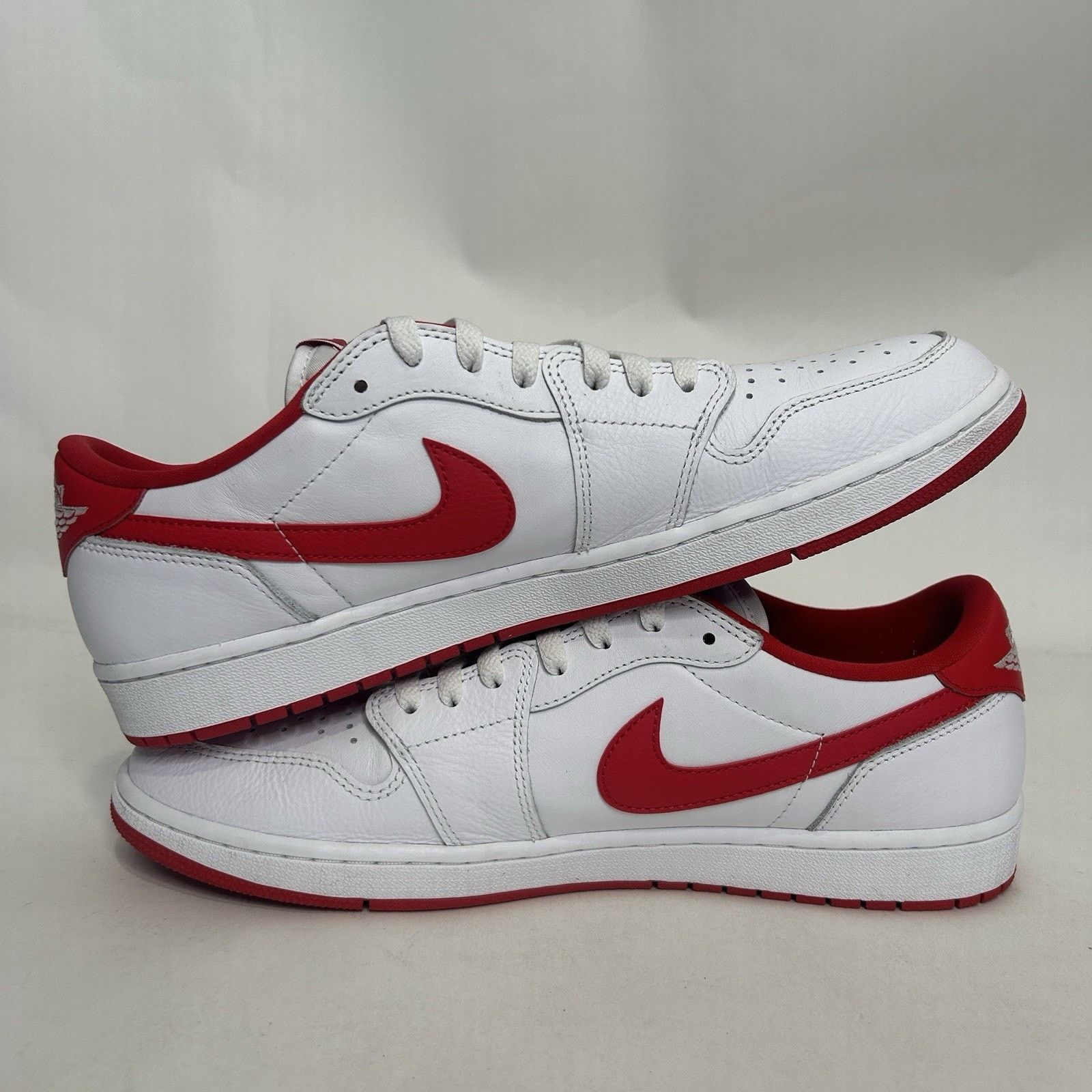 Nike Nike Air Jordan 1 Low Retro OG “University Red” CZ0790-161 Size US 14 / EU 47 - 3 Thumbnail