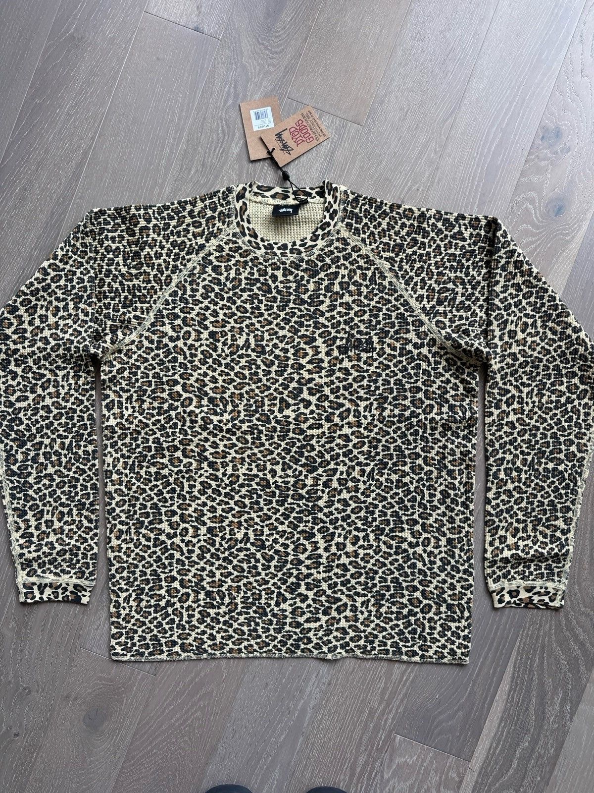 Stussy X-Large Stussy Thermal Basic Leopard Print New ✅❤️ SHIP NOW Size US XL / EU 56 / 4 - 4 Thumbnail
