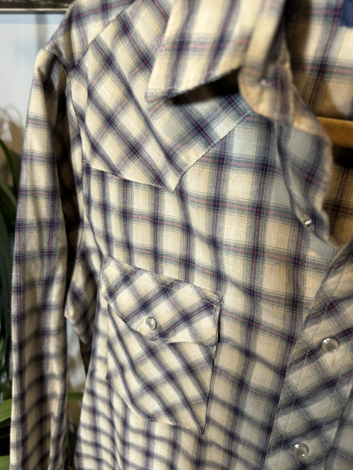 Vintage × Wrangler Vintage Wrangler Western Wear Shirt Size US L / EU 52-54 / 3 - 4 Thumbnail