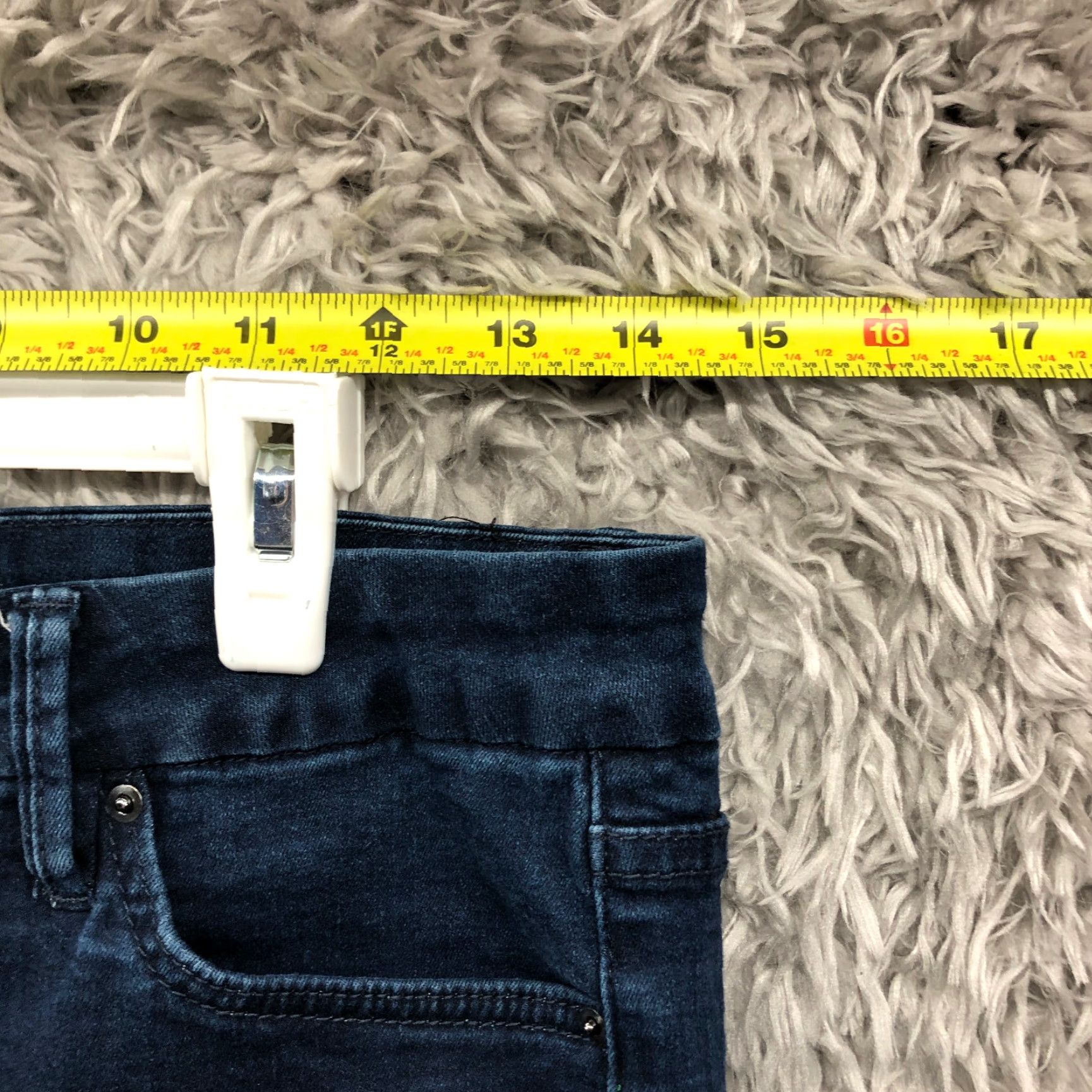 Denime Royalty for Me Jeans Womens Size 6 Mid Rise Denim Skinny Blue Size 28" / US 6 / IT 42 - 2 Thumbnail