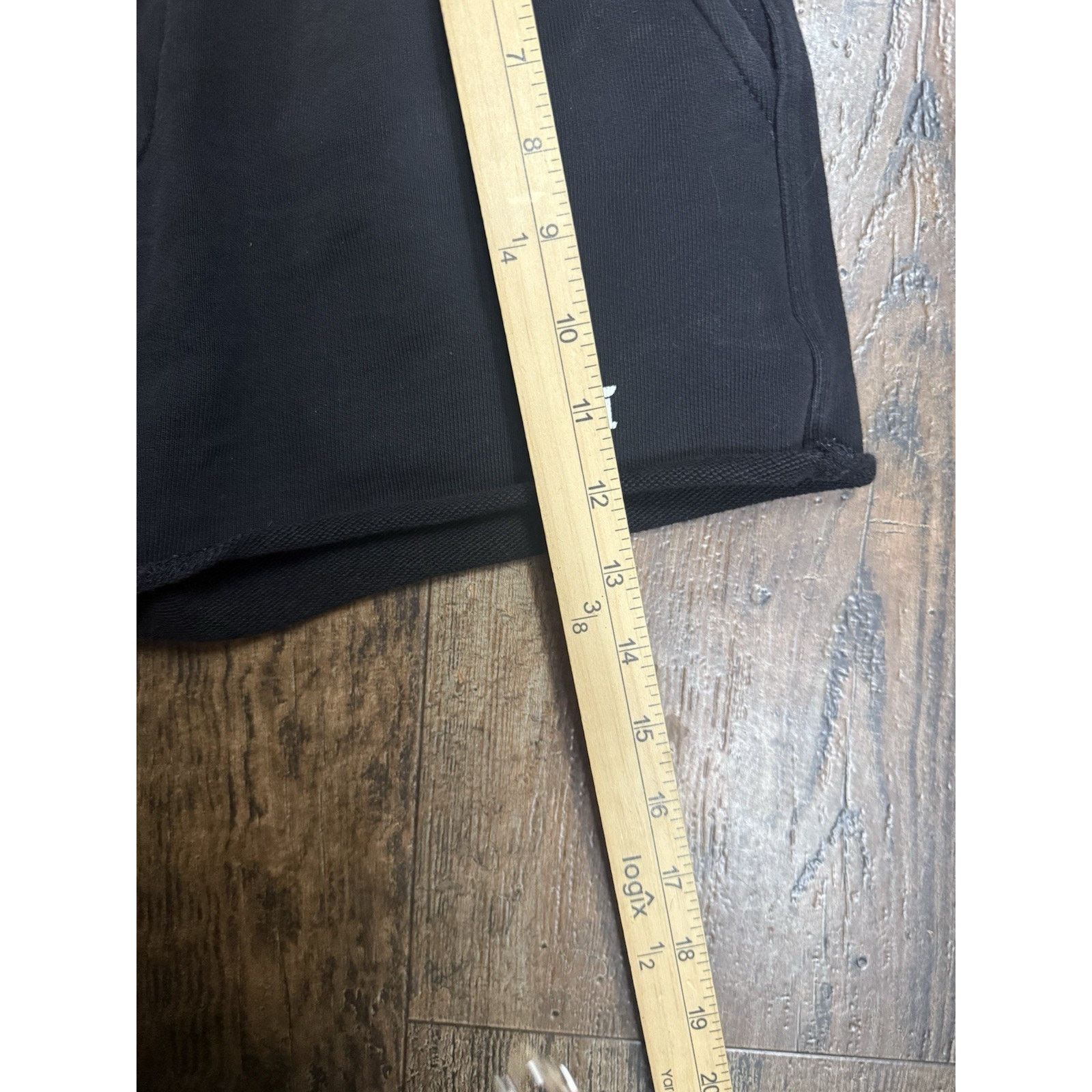 Other Young LA Women's Size S Sweatshorts Black Drawstring Pocket Size 25" / US 0 / IT 36 - 4 Thumbnail