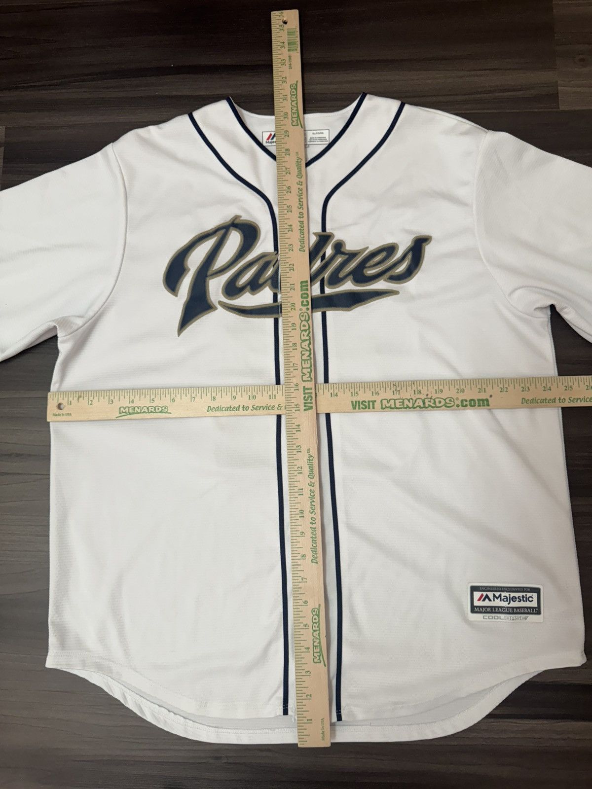 Majestic San Diego Padres DAHLSON #37 2012-15 MLB Stitched Jersey Size US XL / EU 56 / 4 - 6 Thumbnail