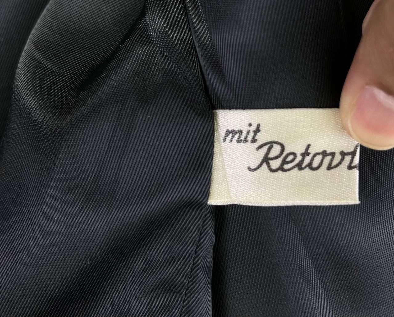 Vintage Vintage 80s German Navy Wool Peacoat Golden Button Jacket Size US S / EU 44-46 / 1 - 9 Thumbnail