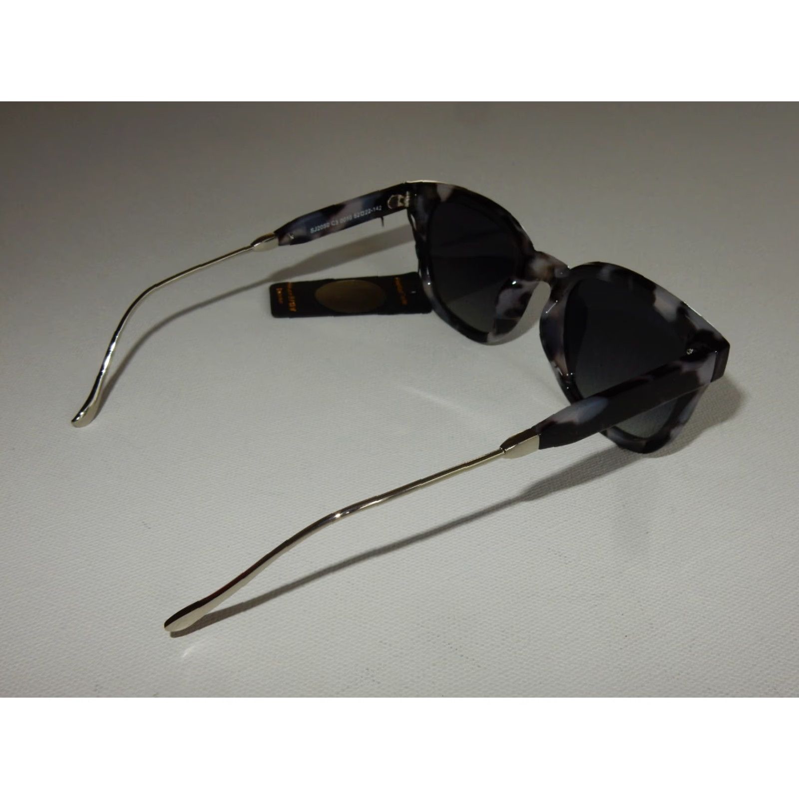 Vintage Sojos Women's Gray Sunglasses 52-22-142 C3 UV Protection Fashion Accessories Size ONE SIZE - 3 Thumbnail