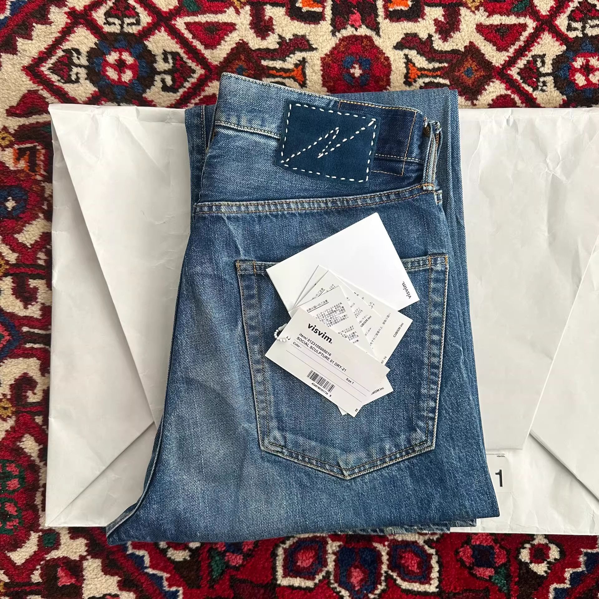 Visvim VISVIM 23ss 01 DRY-21 Wide Jeans Size US 26 / EU 42 - 9 Thumbnail