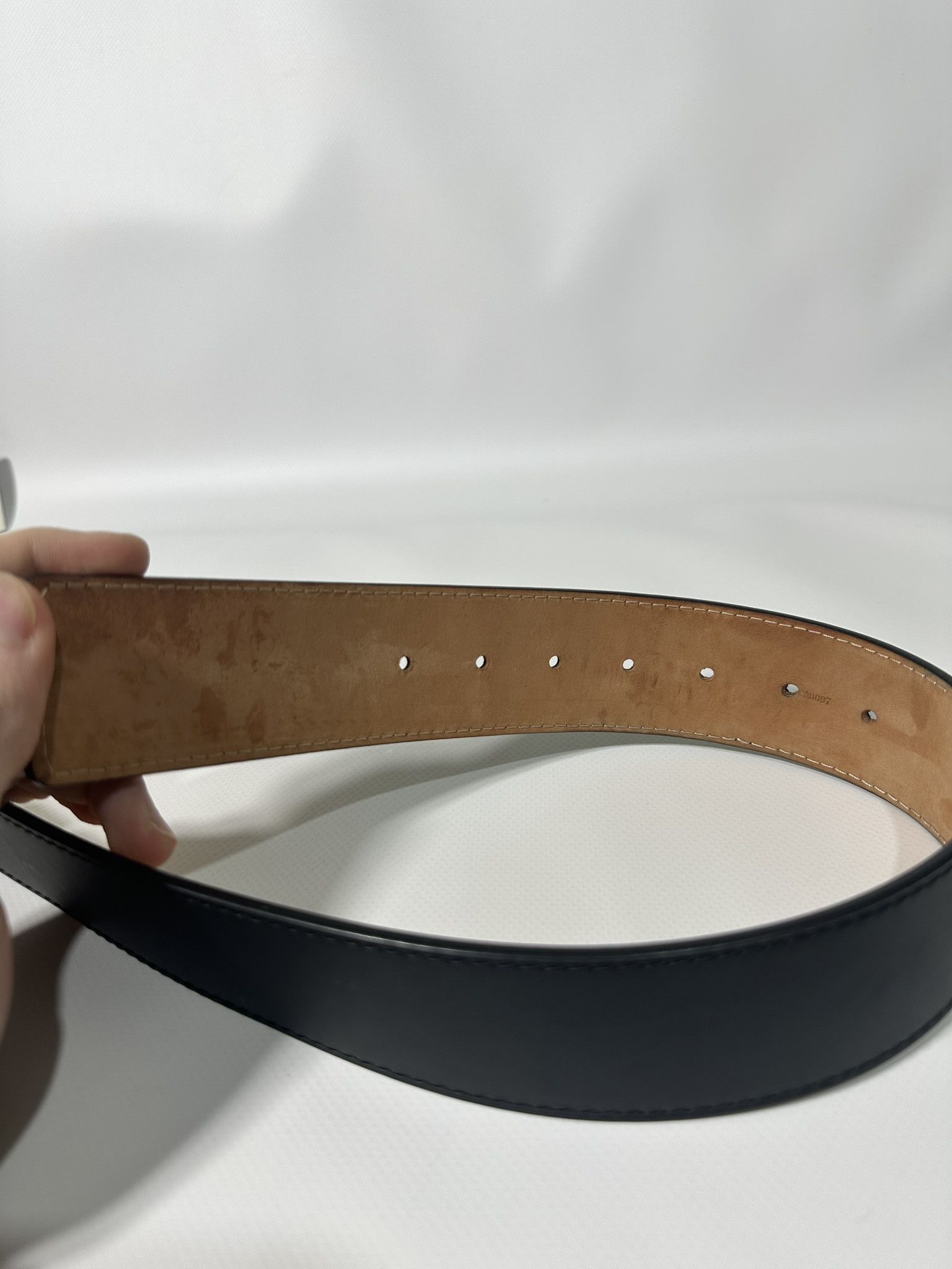 Louis Vuitton Louis Vuitton Belt Travelling Requisites Buckle Black Size 44 - 11 Thumbnail