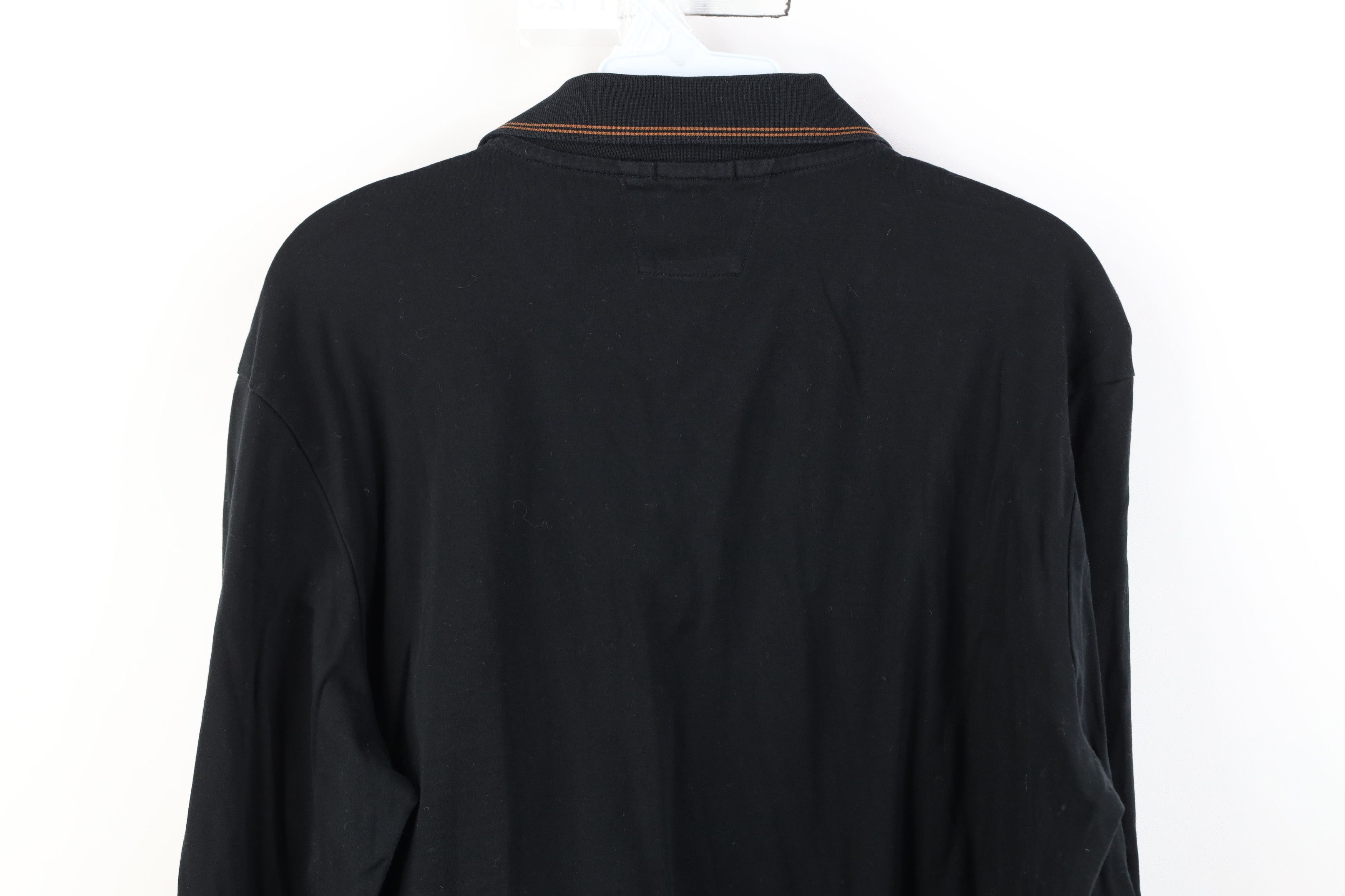 Hugo Boss Hugo Boss Italian Yarn Soft Cotton Long Sleeve Polo Shirt Size US XL / EU 56 / 4 - 13 Thumbnail