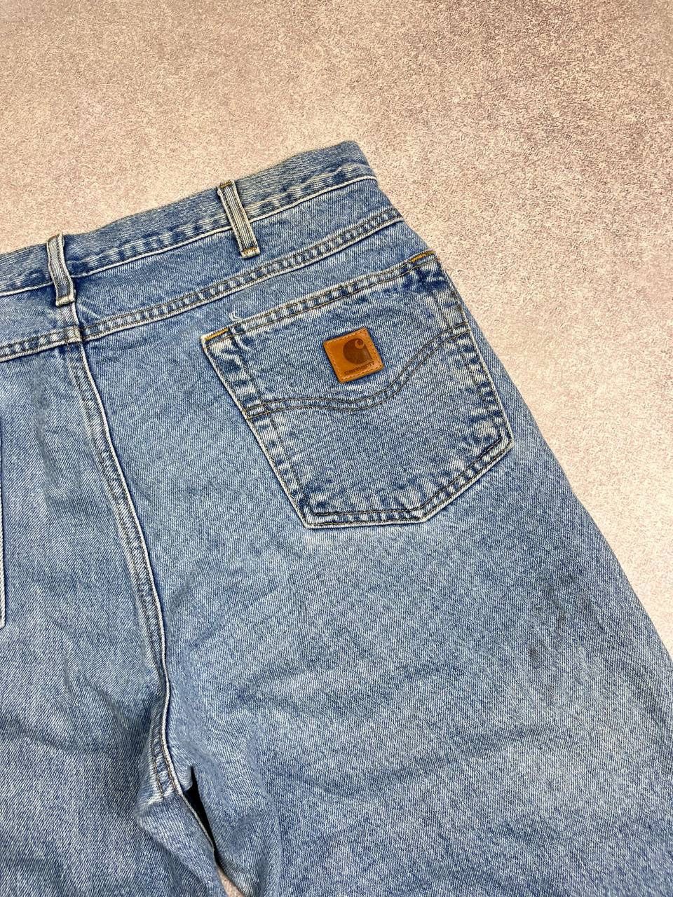 Carhartt × Vintage Vintage Carhartt Baggy Denim Straight Jeans Y2K 34 Size US 34 / EU 50 - 4 Thumbnail