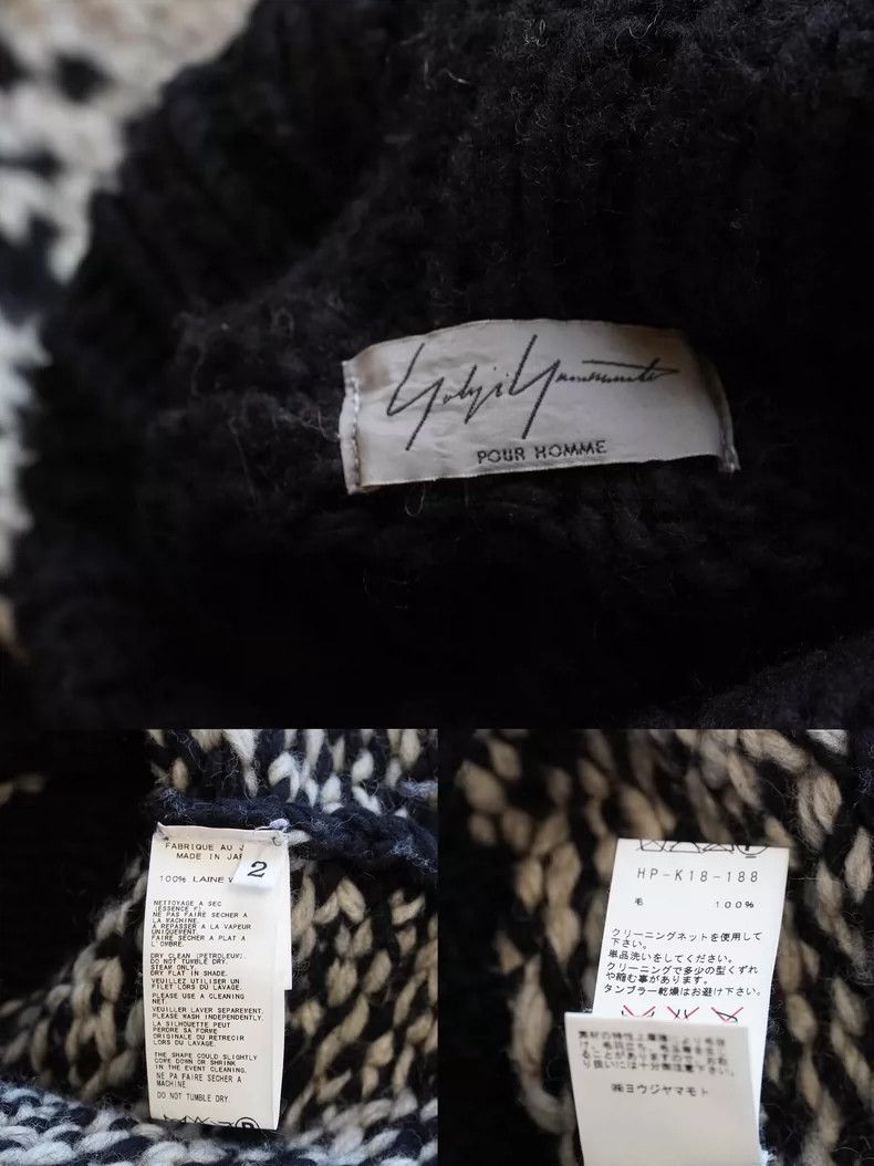 Yohji Yamamoto Yohji Yamamoto Hand-knitted sweaters at the 11AW show sweat Size US M / EU 48-50 / 2 - 6 Thumbnail