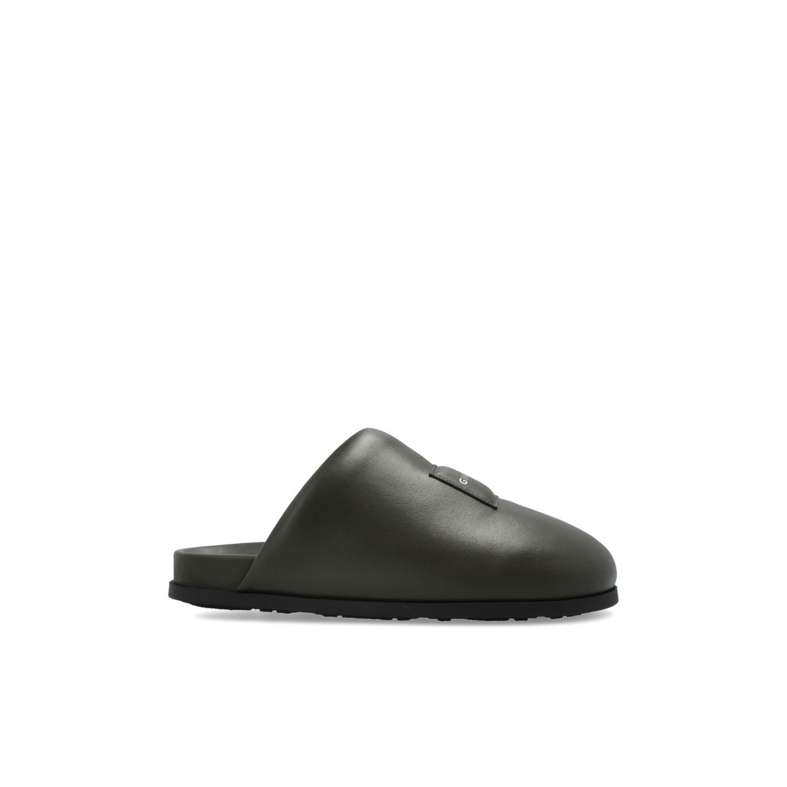 Givenchy GIVENCHY Green Leather Slides New & Authentic (Men's size:US Size US 8.5 / EU 41-42 - 1 Thumbnail