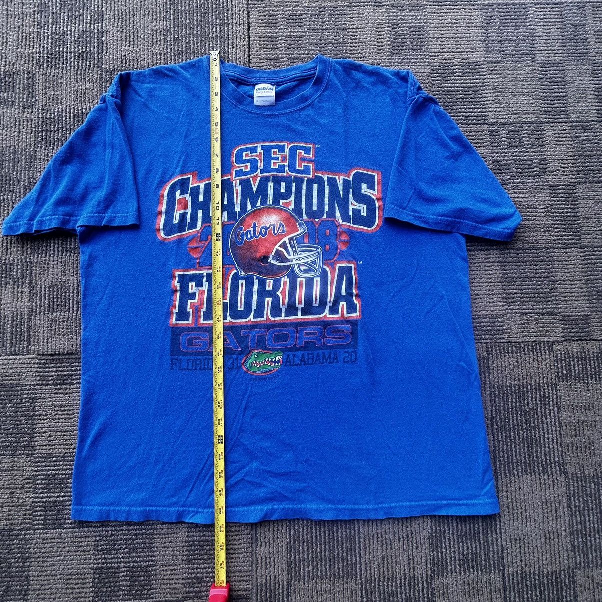 Vintage Vtg Florida Gators 2008 SEC Champs Blue Graphic T-shirt Size US XL / EU 56 / 4 - 4 Thumbnail