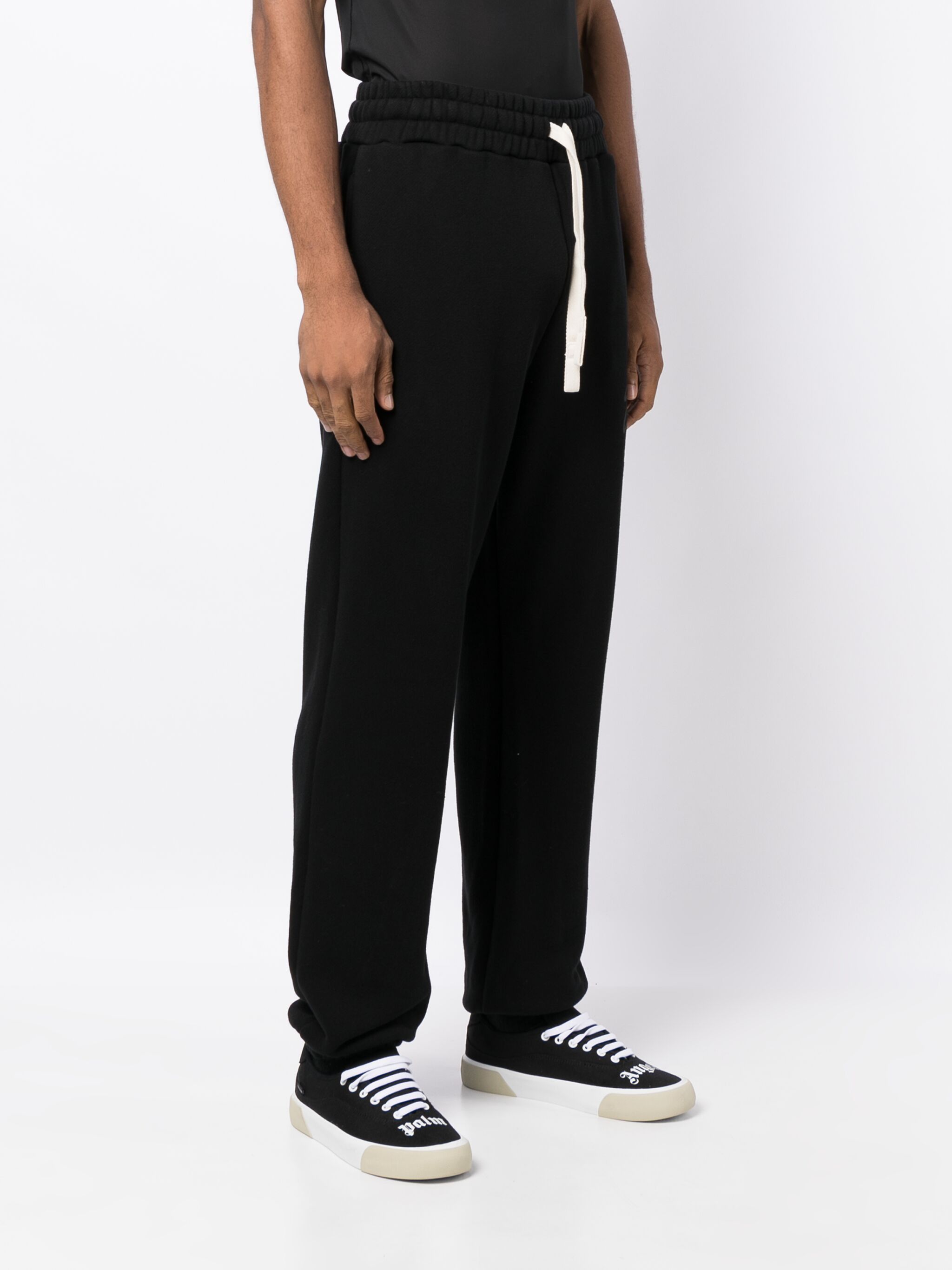 Palm Angels o1in1s1024 Q:1 / "Hunter" Classic Sweatpants & Jogger Black Size US 32 / EU 48 - 3 Thumbnail